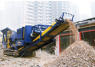 建筑垃圾破碎機